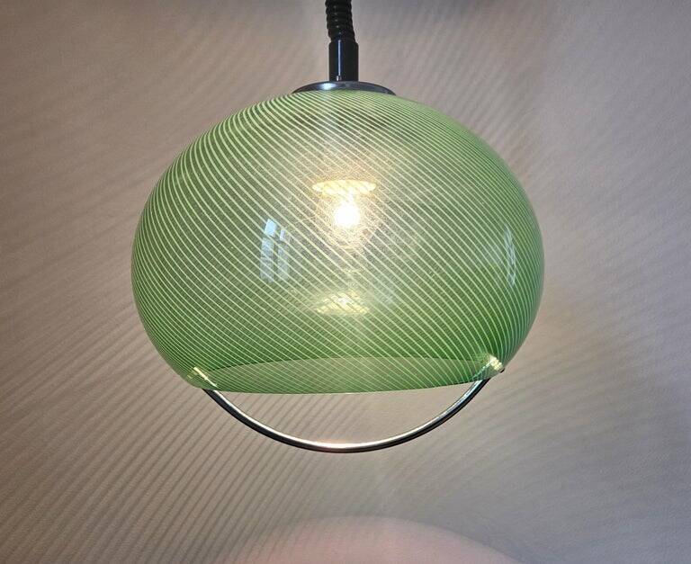 Midcentury Pendant Meblo, designed by Harvey Guzzini, Italy, 1970s