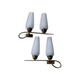 Pair of applique Lunel 1960