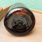 Murano blown glass spotted vase