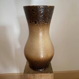 Fat Lava style ceramic vase by Saint Clément numbered 9082