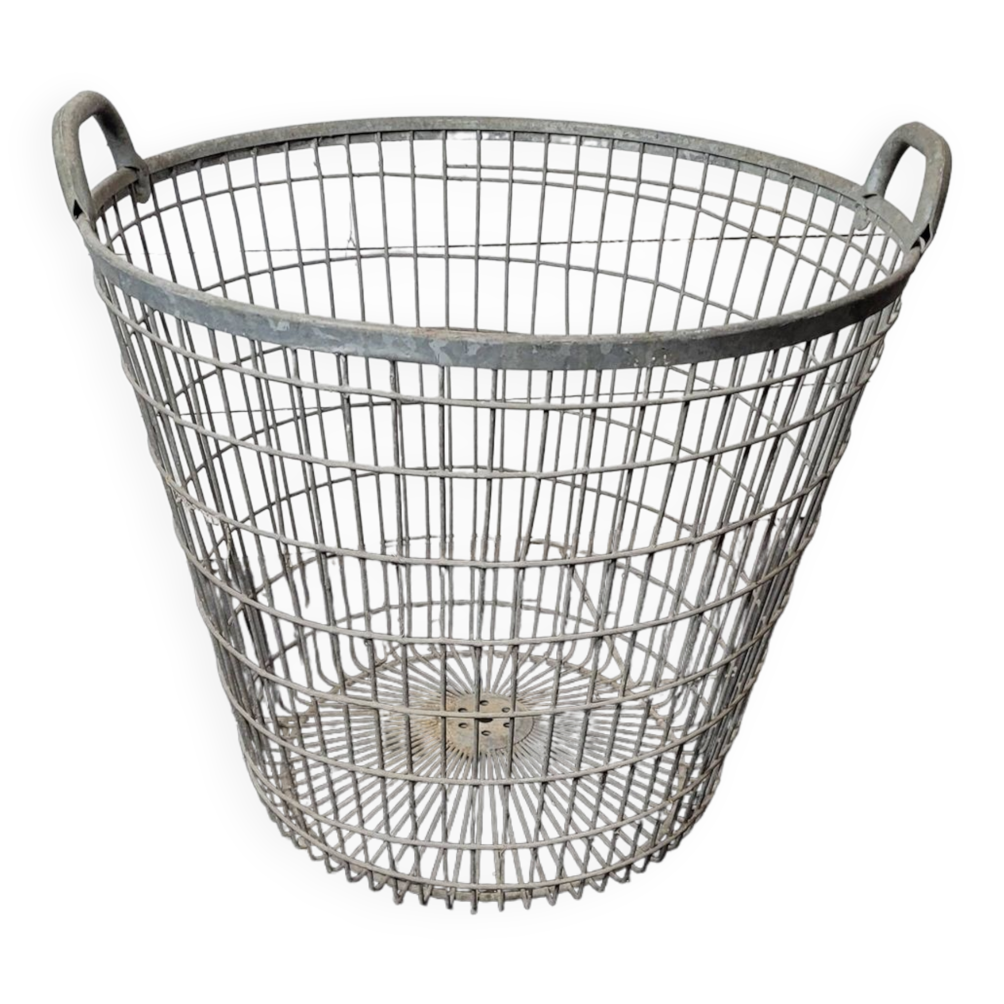 Iron potato basket