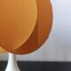 Lampe de table tulipe design space age 1960