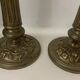 Pair of brass candlesticks