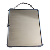 Large barber mirror with chain
