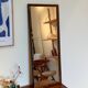 Miroir scandinave vintage en palissandre "Siv"