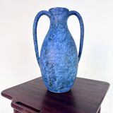 Studio ceramic art amphora vase by Werner Lehr, from Keitum Sylt, Germany, 1960s
