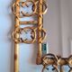 Miroir bambou vintage