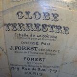 Globe Forest early XXth diameter 37 cm