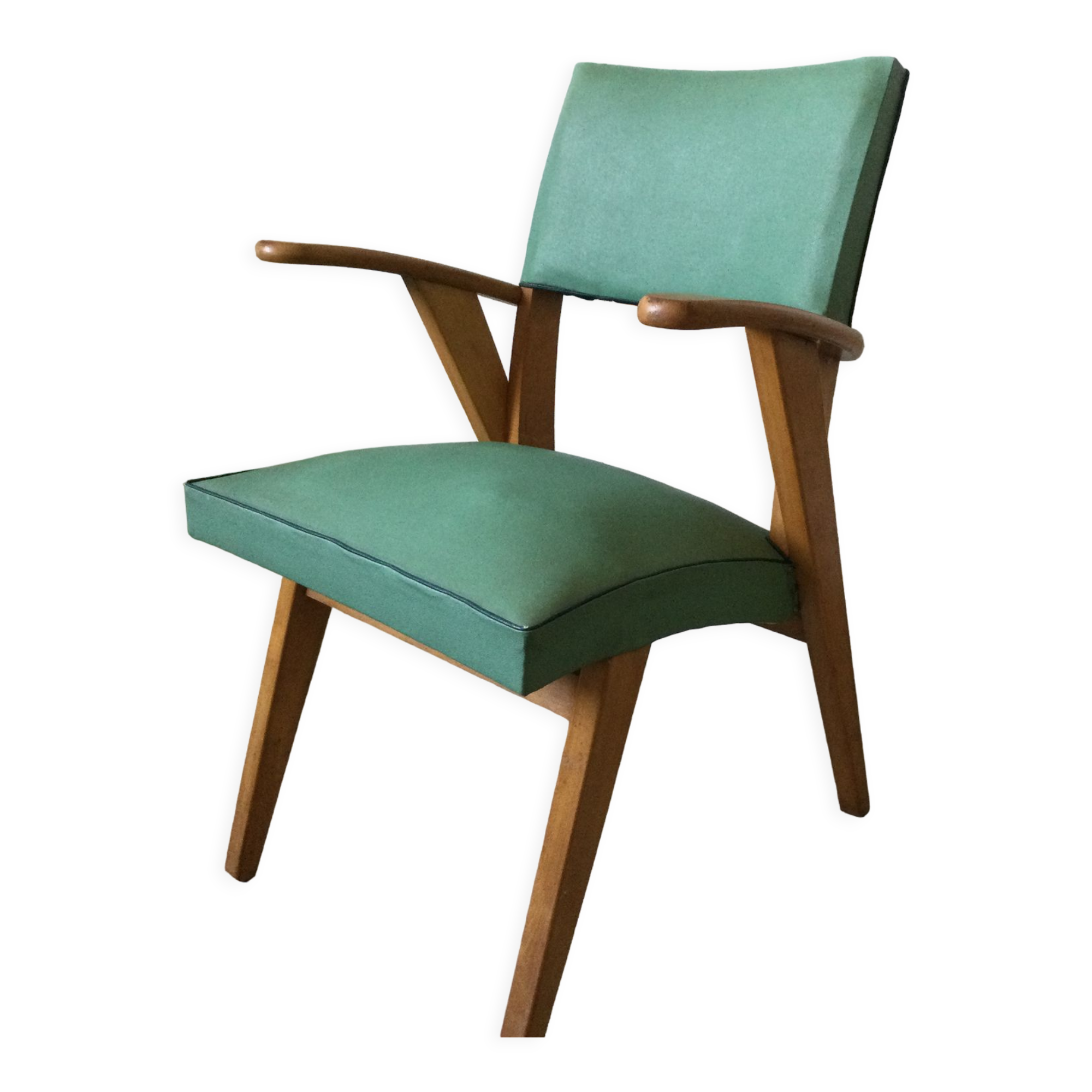 Vintage 50s bridge chair