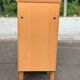 IKEA 1990 wood and frosted glass chest of drawers.