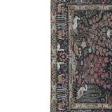 Vintage Caucasian Hunting Animal Pictorial Rug 9'2'' x 11'2''