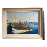 Painting: oil on canvas - marine