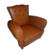 Skai vintage mustache club armchair 60's