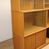 Vintage Oscar bookcase in oak, 1960s