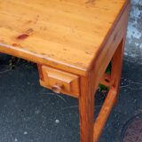 Solid pine desk