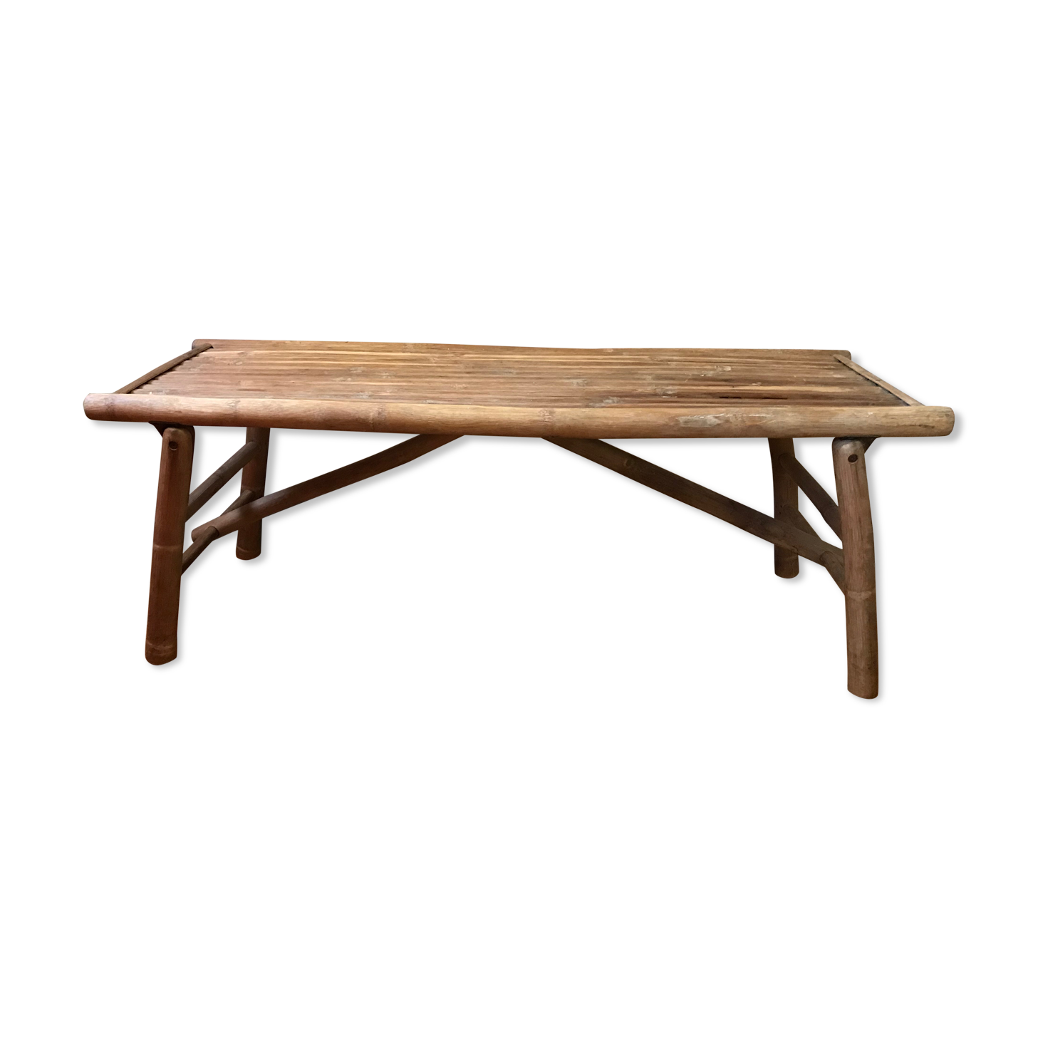 Bamboo bench