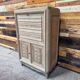 Secretary in sandblasted oak - 1950s