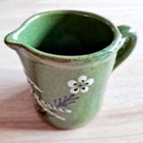 Milk pot bird glazed earth Savoie