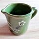Milk pot bird glazed earth Savoie