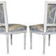 Set of 4 Louis XVI style chairs