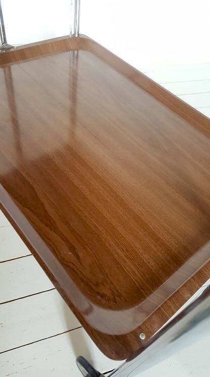 Folding dessert on wheels 1970