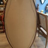 Empire style oval mirror