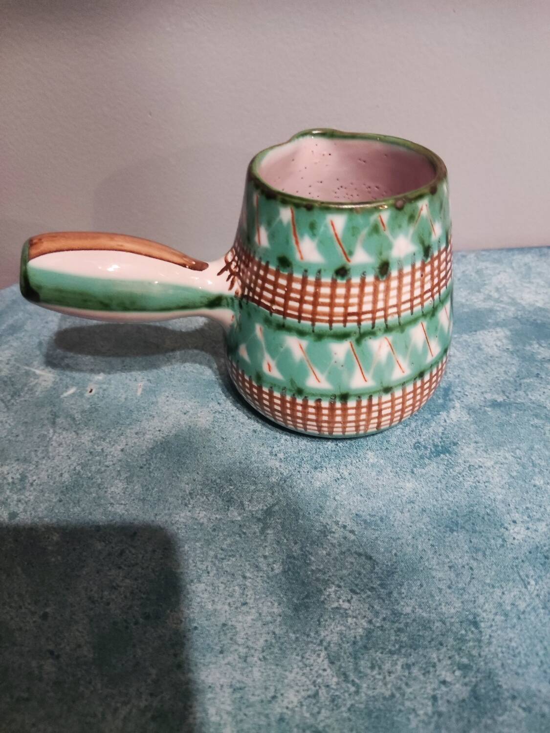 Ceramic milk jug by Robert Picault