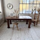 Dudouyt oak dining table 1940
