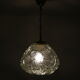 1970s pressed glass hanging lamp