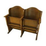 Former cinema seat 2 chairs