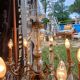 19th Bronze and Crystal Chandelier