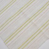 Antique Colorful Oushak Hemp Kilim Rug sku 3674