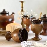 Service en grès pyrité émaillé Pierre Digan