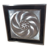 Vintage kinetic painting from the 1970s