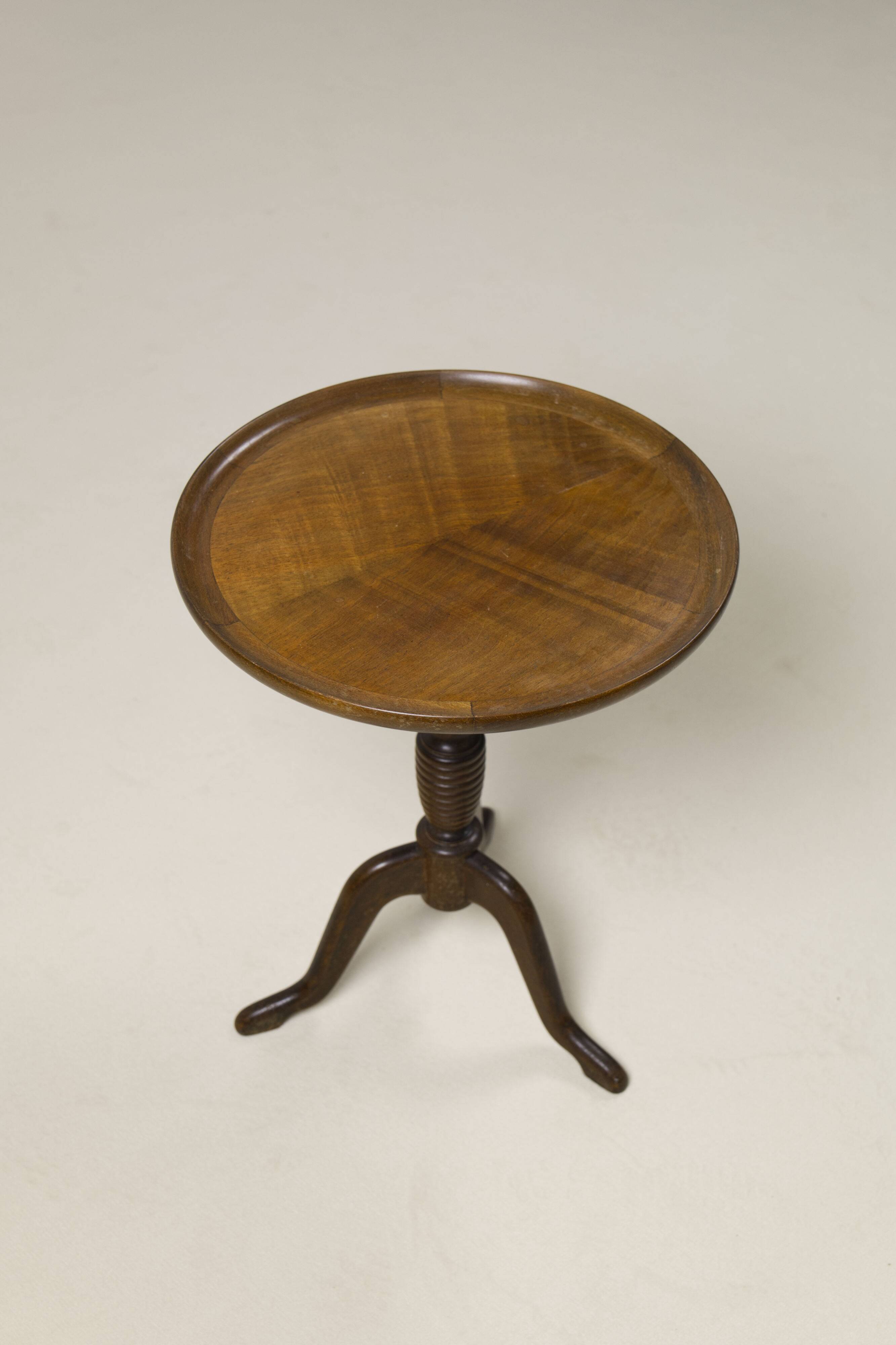 Mahogany side table by Anton Kildeberg, Denmark 1960's