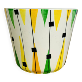Saint Clément ceramic flowerpot from the 50s
