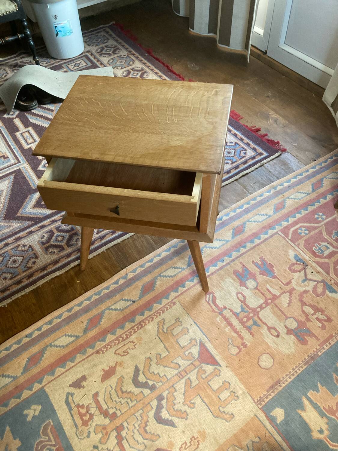 Vintage 1960s bedside table