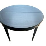 Table à manger empire noire avec bronze