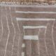 Moroccan brown Berber rug size 2/3 m