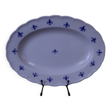 Plat ovale Boch La Louvière