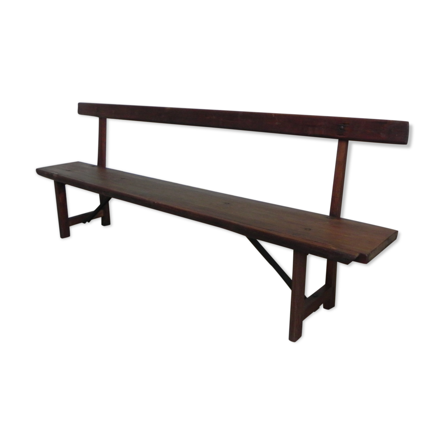 Wooden bench 225 cm