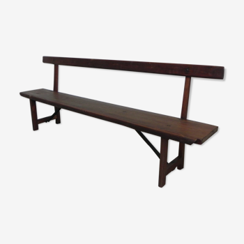 Banc en bois 225 cm