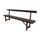 Wooden bench 225 cm