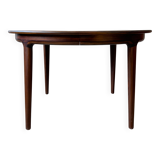 Table extensible en palissandre, conçue par J. Andersen, Danemark, années 1960