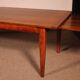 19th Century Cherry Wood Refectory Table 3m00