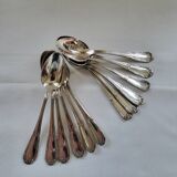 6 small silver-plated Boulenger spoons