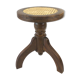 Canned piano stool with screws
