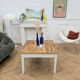 Ancienne table basse de campagne