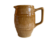 Vintage wicker pattern pitcher