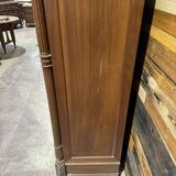 Walnut mirrored cabinet